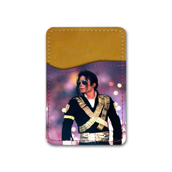 Michael Jackson Självhäftande Korthållare För Mobiltelefon multifärg one size