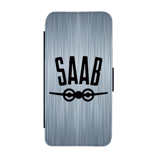 SAAB Logo Innan 1969 Google Pixel 7 Pro Flip Mobilfodral