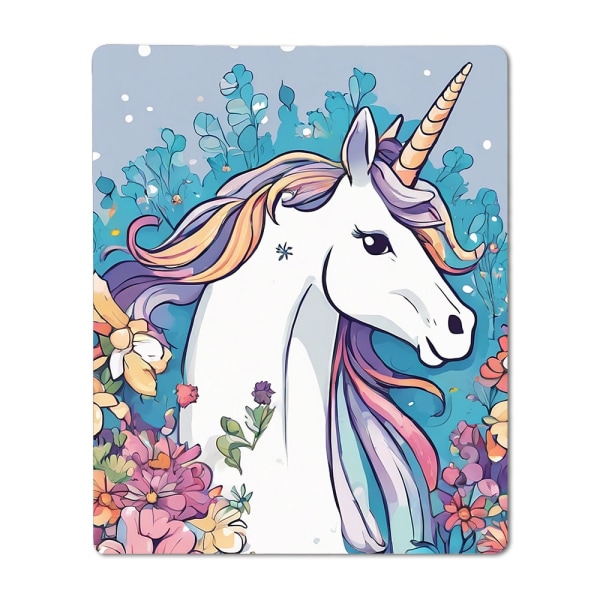 Unicorn Metall Poster, Enhörning Metallaffisch multifärg