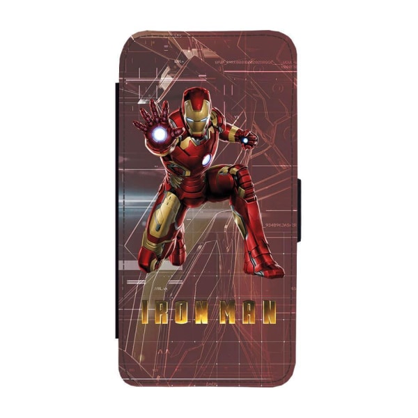 Iron Man Samsung Galaxy S22 Ultra Plånboksfodral multifärg