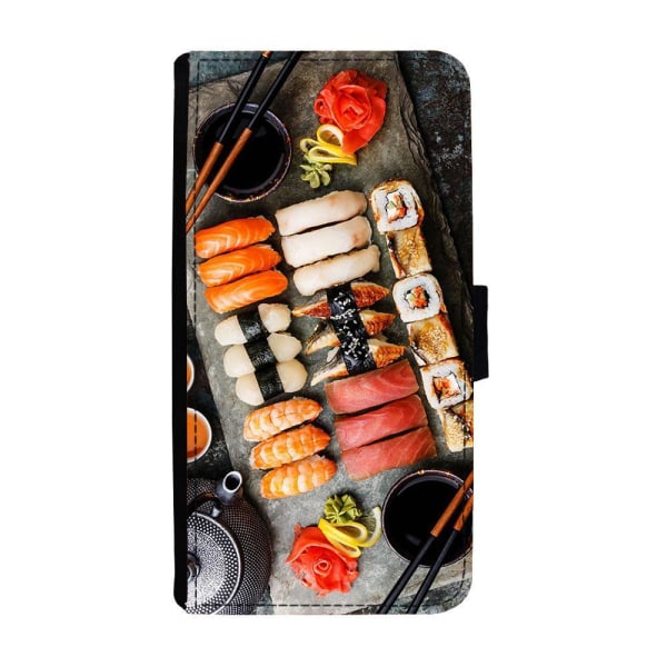 Sushi iPhone 12 / iPhone 12 Pro Plånboksfodral multifärg