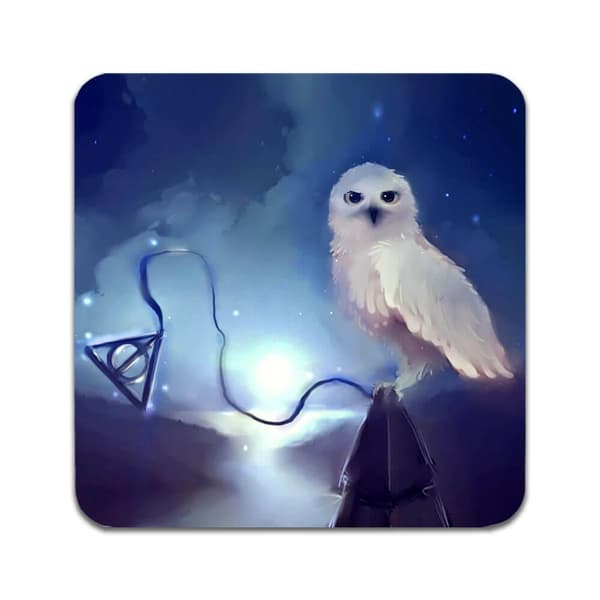 2 ST Harry Potter Hedwig Underlägg