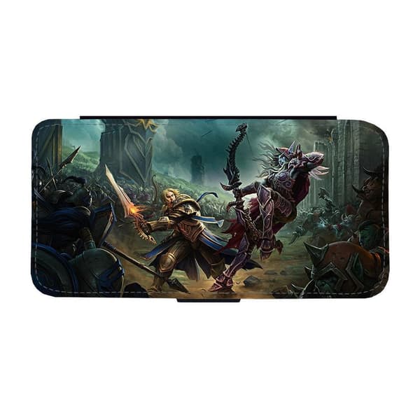 WOW Battle For Azeroth iPhone 17 Pro Max Flip Mobilfodral