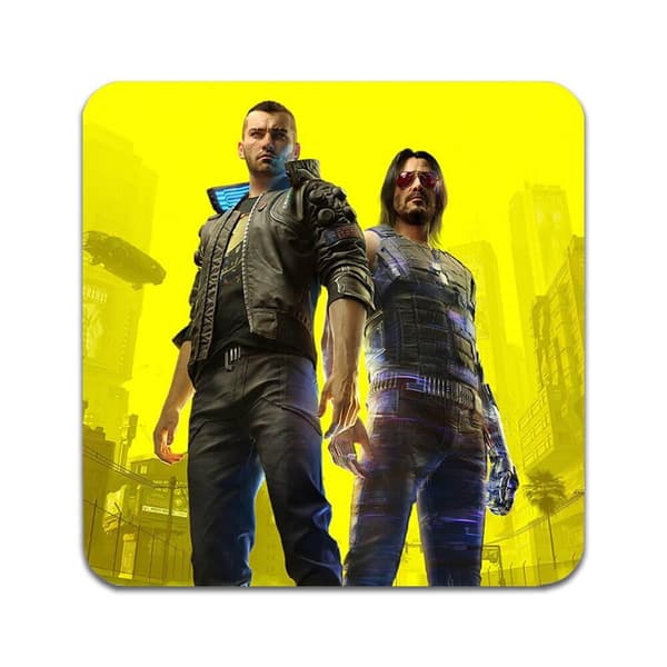 2 ST Cyberpunk 2077 Underlägg