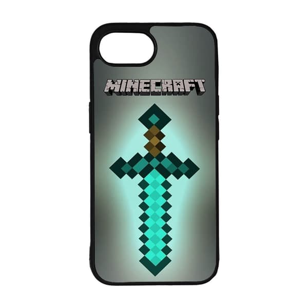 Minecraft Diamantsvärd iPhone 16e Skal