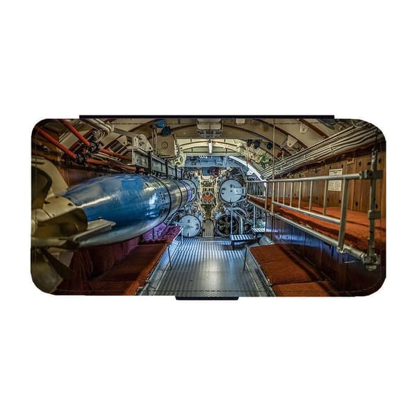 Örlogsfartyg Torpedobåt iPhone 13 Mini Flip Mobilfodral