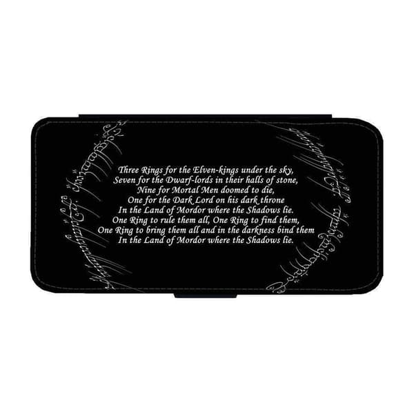 Black Speech Samsung Galaxy A32 4G Flip Mobilfodral