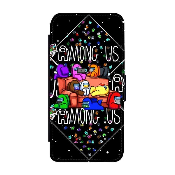 Spel Among Us Samsung Galaxy A33 5G Flip Mobilfodral