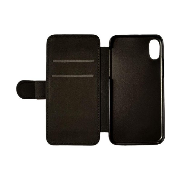 Svarta Hästar iPhone XR Plånboksfodral multifärg