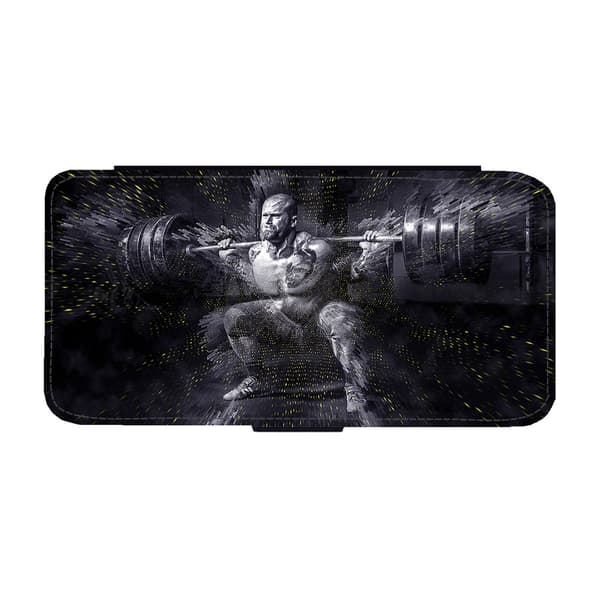 Tyngdlyftning iPhone 11 Flip Mobilfodral