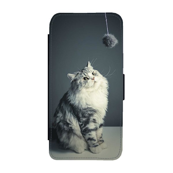 Katt Perser iPhone 12/iPhone 12 Pro Flip Mobilfodral