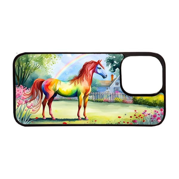 Regnbågshäst iPhone 15 Pro Skal