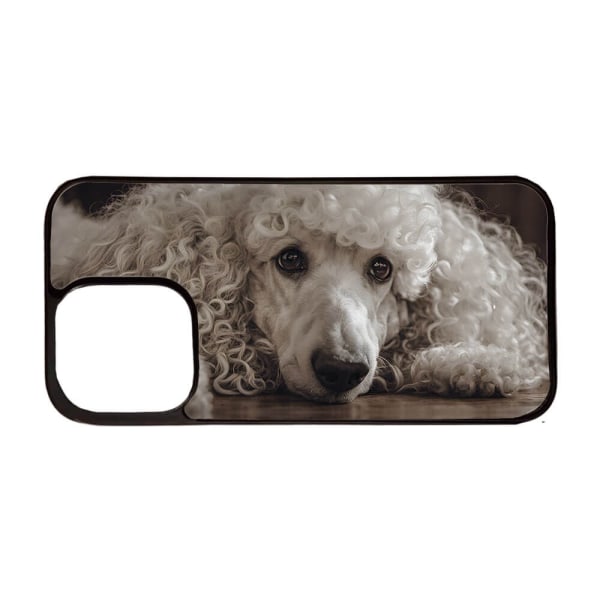 Hund Pudel iPhone 15 Pro Max Skal multifärg