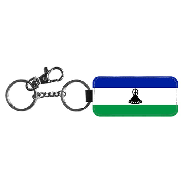 Lesotho Flagga Nyckelring