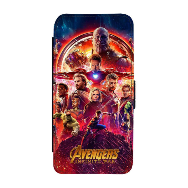 Avengers Infinity War Samsung Galaxy Note10 Plånboksfodral multifärg