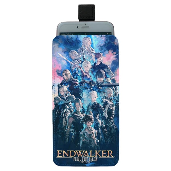 Final Fantasy XIV Endwalker Pull-up Mobilväska multifärg
