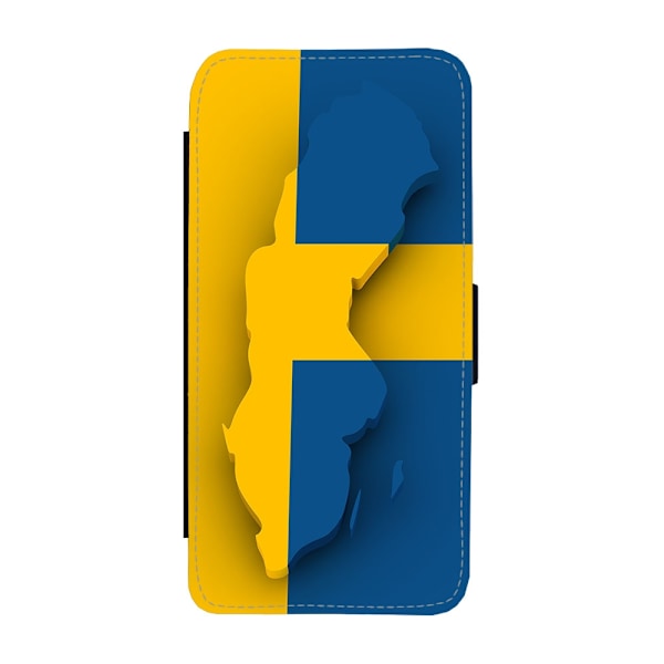 Karta Över Sverige iPhone 11 Flip Mobilfodral