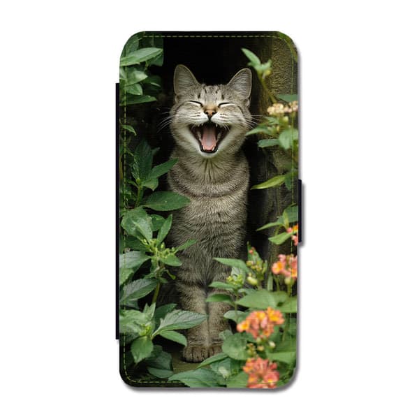 Skrattande Katt Google Pixel 10 Pro Flip Mobilfodral