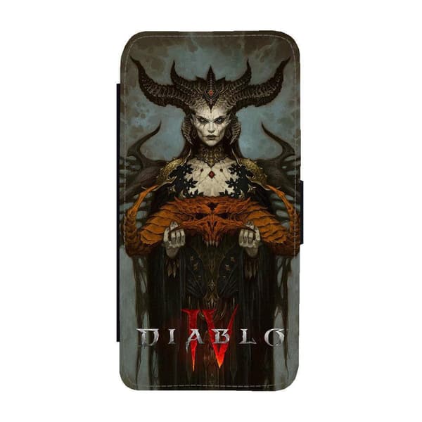 Diablo 4 iPhone 13 Mini Flip Mobilfodral