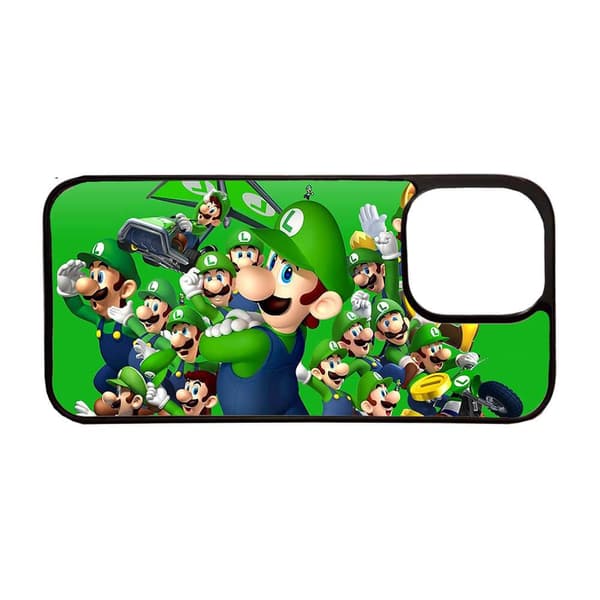 Super Mario Luigi iPhone 13 Pro Skal