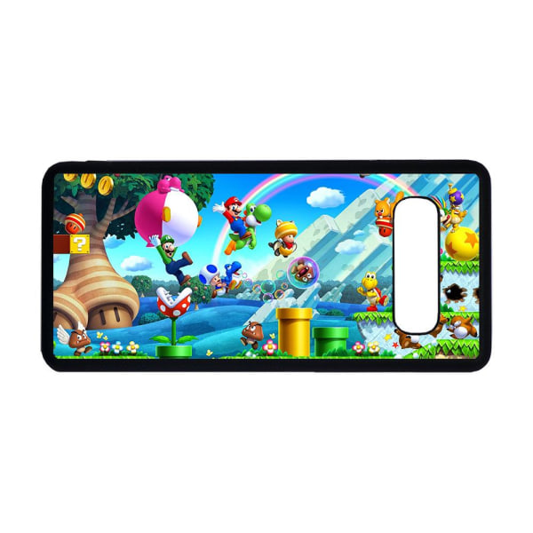 Super Mario Bros Samsung Galaxy S10 Skal multifärg