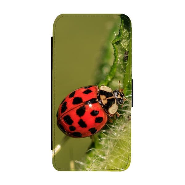 Nyckelpiga iPhone 13 Pro Max Flip Mobilfodral