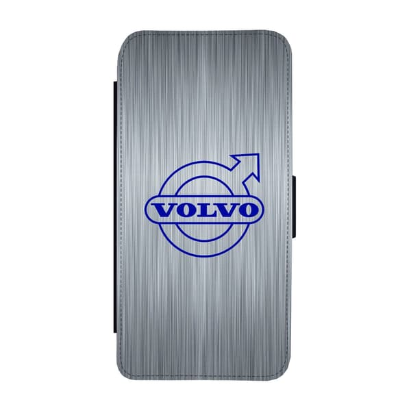 Volvo Logo iPhone SE 5G Flip Mobilfodral