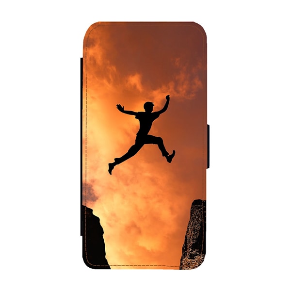 Hoppning iPhone XR Flip Mobilfodral