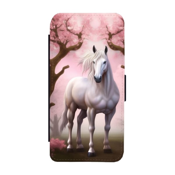 Söt Häst iPhone 15 Plus Plånboksfodral multifärg