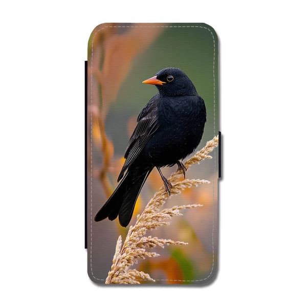 Fågel Koltrast iPhone 17 Pro Max Flip Mobilfodral