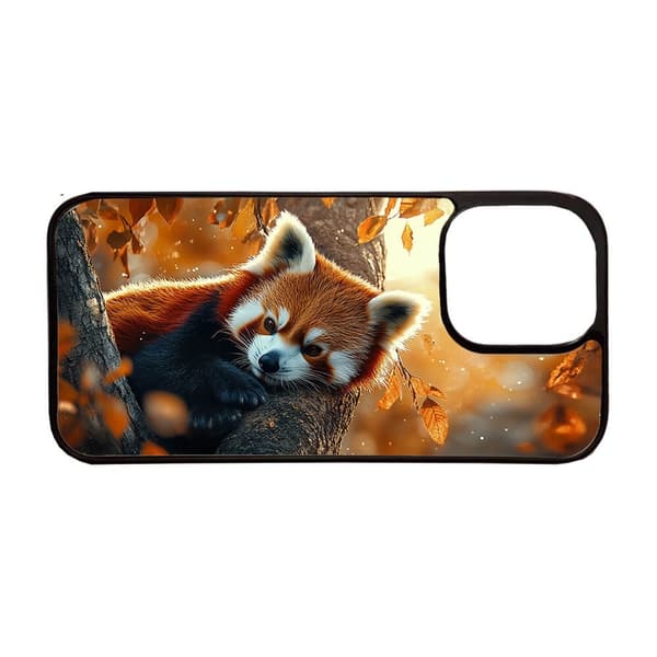 Djur Röd Panda iPhone 15 Plus Mobiltelefon Skal
