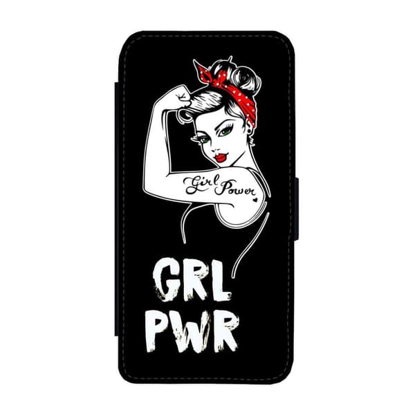 Girl Power Google Pixel 8a Flip Mobilfodral