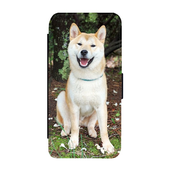 Skrattande Hund Samsung Galaxy S24 Ultra Flip Mobilfodral