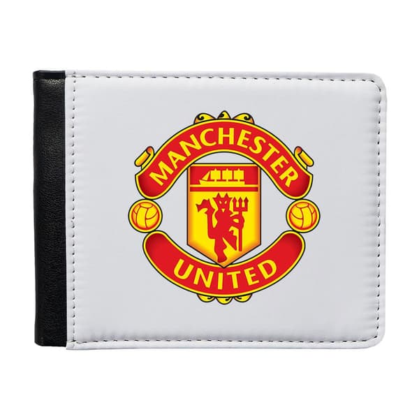 Manchester United Plånbok För Män Med Myntfack