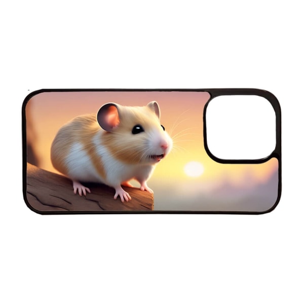 Barn Tecknad Hamster iPhone 15 Pro Max Skal multifärg