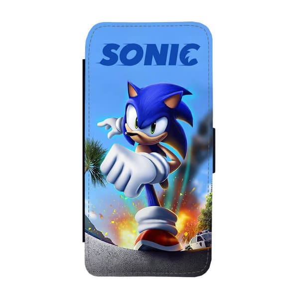Sonic iPhone X/iPhone XS Flip Mobilfodral