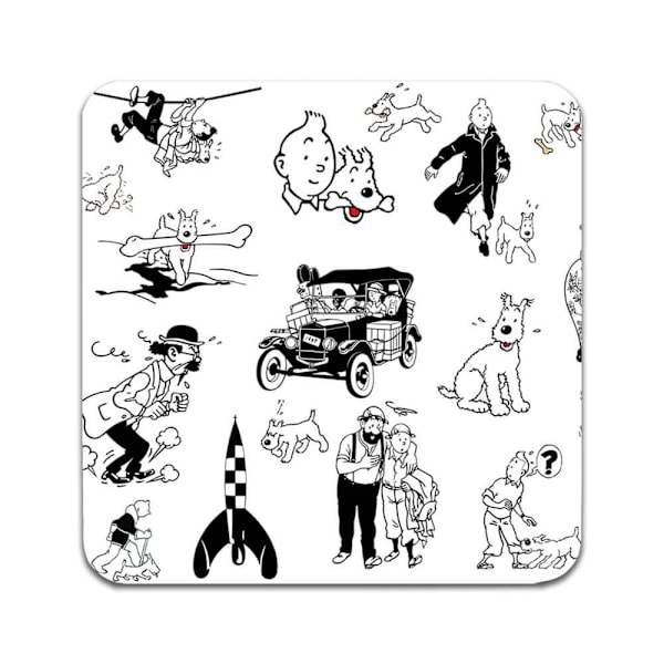 2 ST Tintin Underlägg