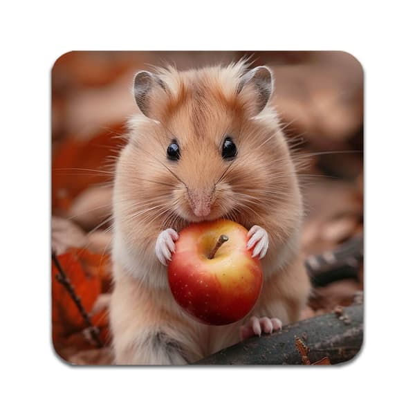 2 ST Djur Hamster Underlägg