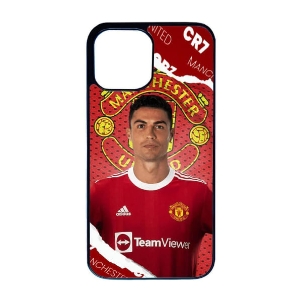 Cristiano Ronaldo 2021 Manchester United iPhone 13 Skal multifärg