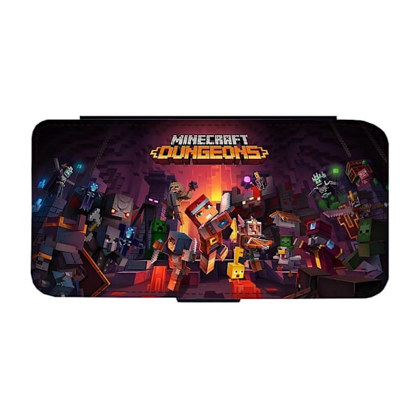 Minecraft Dungeons Samsung Galaxy S24 Ultra Flip Mobilfodral