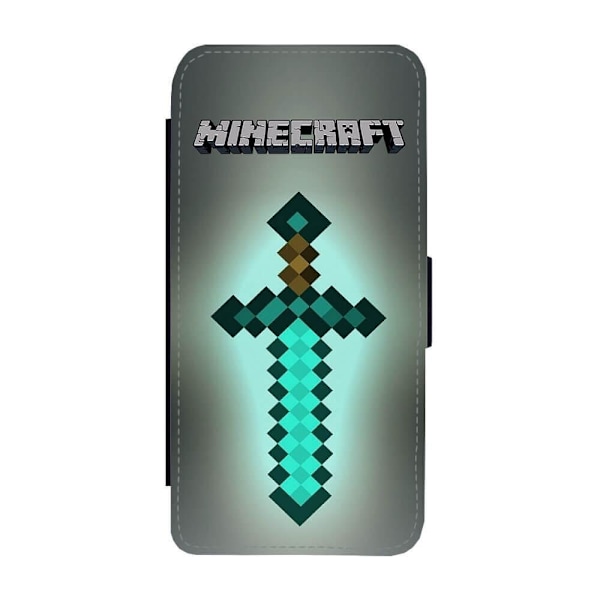 Minecraft Diamantsvärd Samsung Galaxy S22 Plånboksfodral