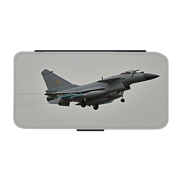 Chengdu J-10 Jaktplan Google Pixel 9 Pro XL Flip Mobilfodral