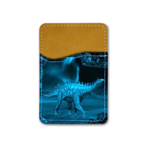 Dinosaurie Stegosaurus Självhäftande Korthållare För Mobiltelefo multifärg