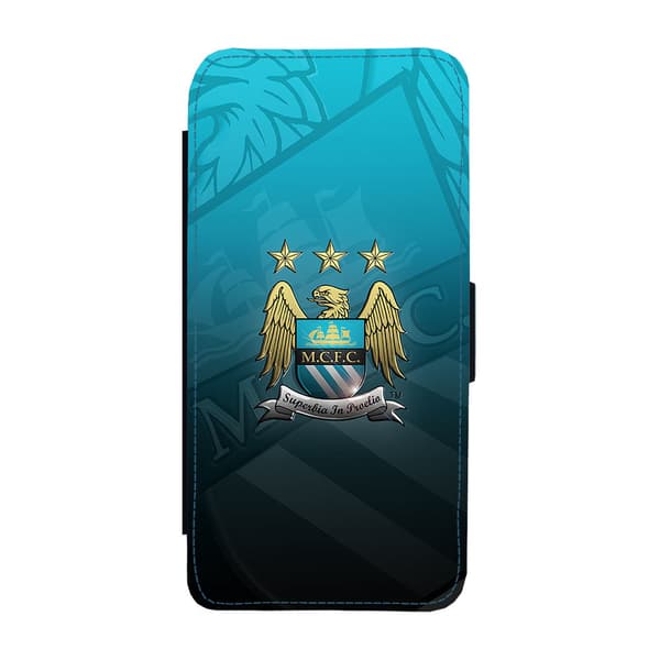 Manchester City iPhone 7 Plus/iPhone 8 Plus Flip Mobilfodral
