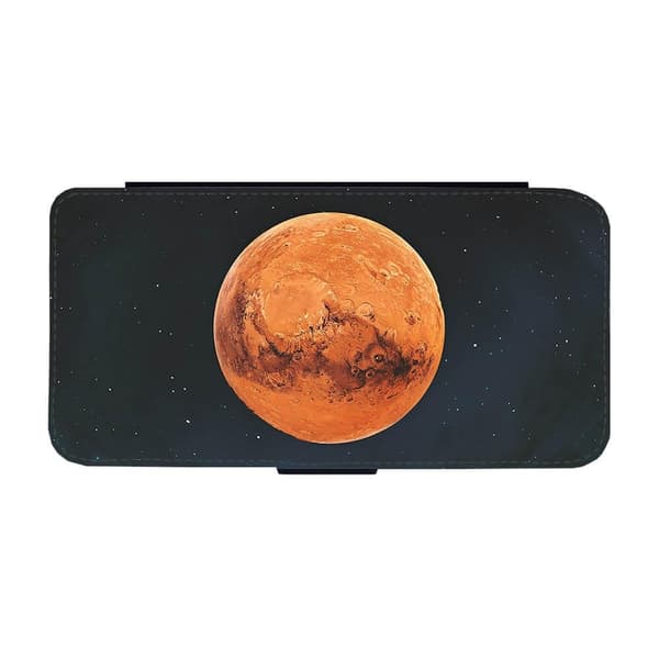 Planeten Mars Samsung Galaxy A55 5G Flip Mobilfodral