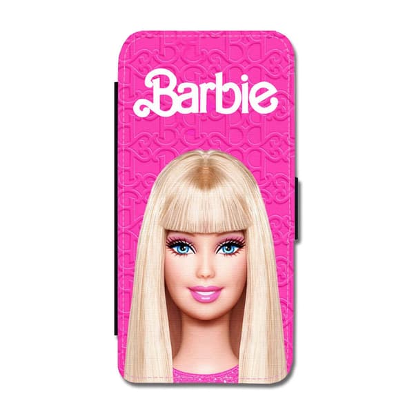 Barbie iPhone 15 Pro Flip Mobilfodral