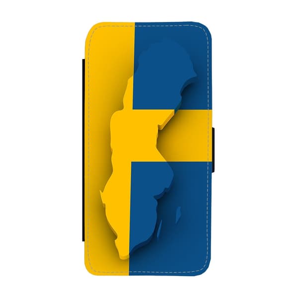 Karta Över Sverige iPhone 7/iPhone 8 Flip Mobilfodral