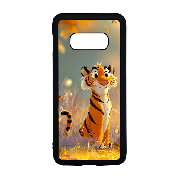 Söt Tecknad Tiger Samsung Galaxy S10E Mobiltelefon Skal