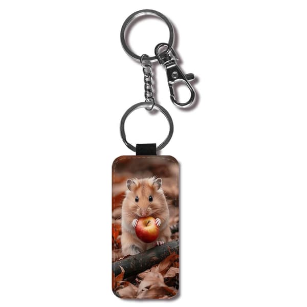 Djur Hamster Nyckelring