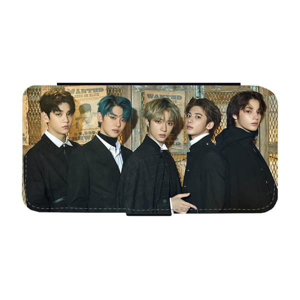 K-Pop TXT iPhone 13 Flip Mobilfodral